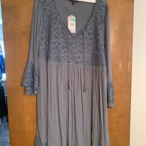 Blue dress with tags. Xl